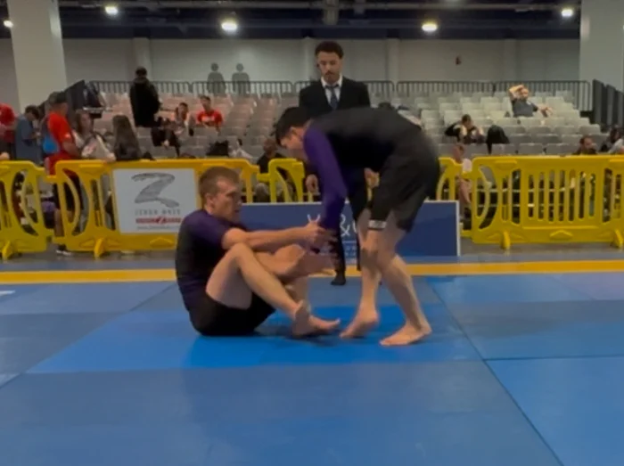 Start from open guard